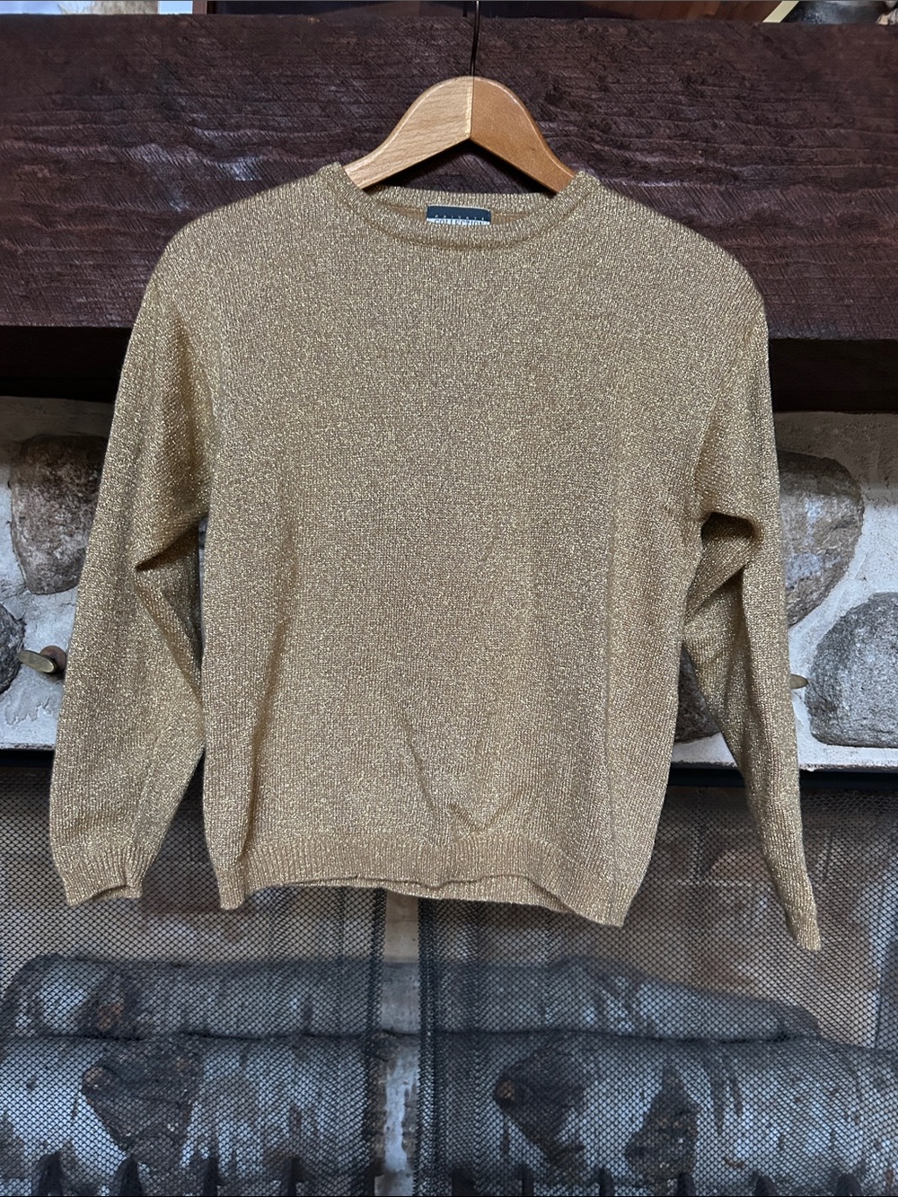 Marshall Field’s gold sweater